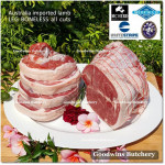 Lamb LEG BONELESS frozen Australia MIDFIELD half cut +/- 1.5kg (price/kg)